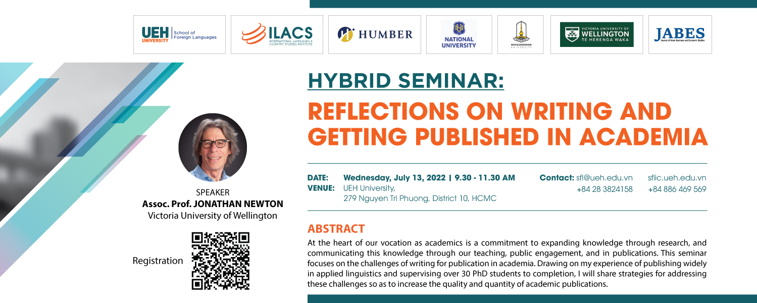 Hybrid Seminar: Reflections On Writing And Getting Published In Academia